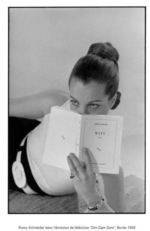 Gilles Caron, Romy Schneider dans l’émission de télévision “Dim Dam Dom”, février 1969, 1969 © Fondation Gilles Caron, courtesy School Gallery Olivier Castaing