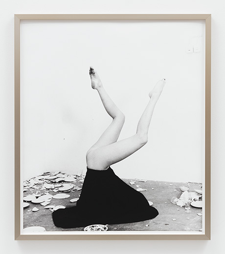 Carina Brandes, Untitled (CB191), 2016, Black and white photograph on baryta, 34.25 x 29.5 inches (87 x  75 cm), Courtesy of the Artist and Team Gallery, New York