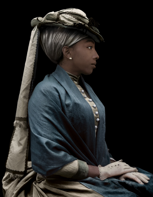 Ayana V. Jackson (American, born 1977); Tignon, 2015; Archival pigment print; Acquired in 2016; JPMorgan Chase Art Collection; Courtesy of the artist and Mariane Ibrahim Gallery