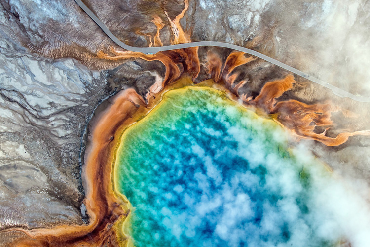 Grand Prismatic Spring, Yellowstone National Park, United States, Josh Haner / The New York Times.